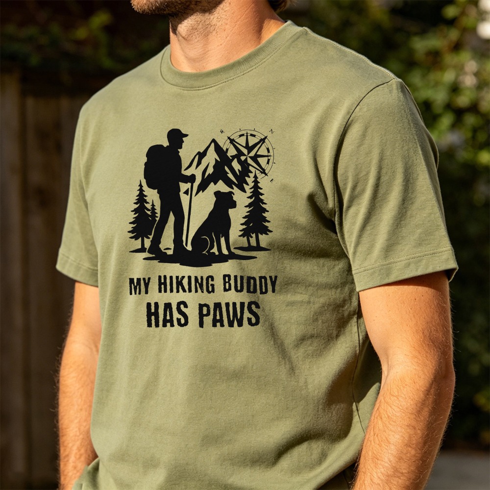Hiking Men TShirt Dog Lover Ou - Outdoor Adventure Ideas のレビューと価格