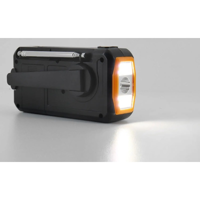 4000mAh Solar Hand Crank Emerg - Emergency Radio Solar のレビューと価格