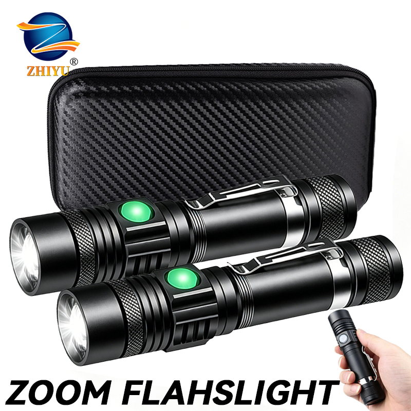 T6 LED Rechargeable Flashlight - Outdoor Adventure Trips のレビューと価格