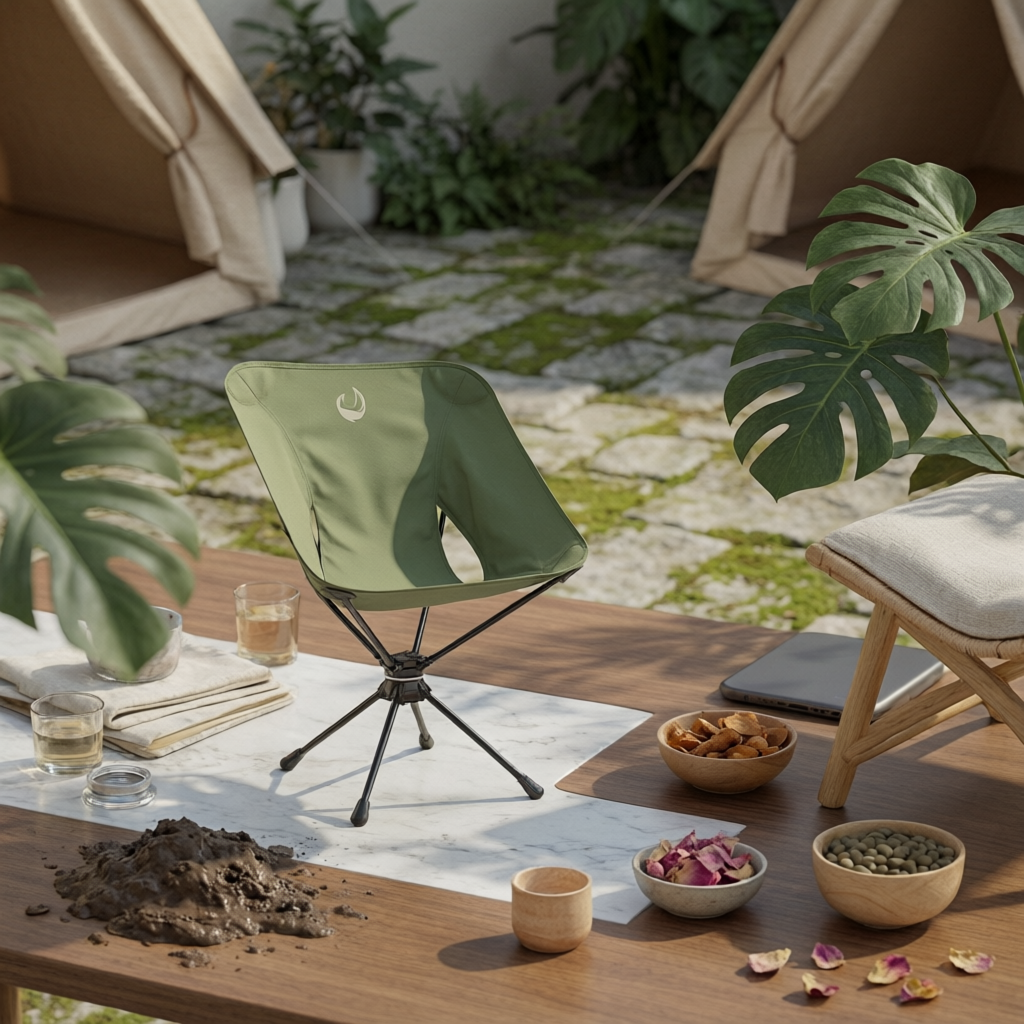 Lightweight Folding Camp Chair - Outdoor Adventure Degree のレビューと価格