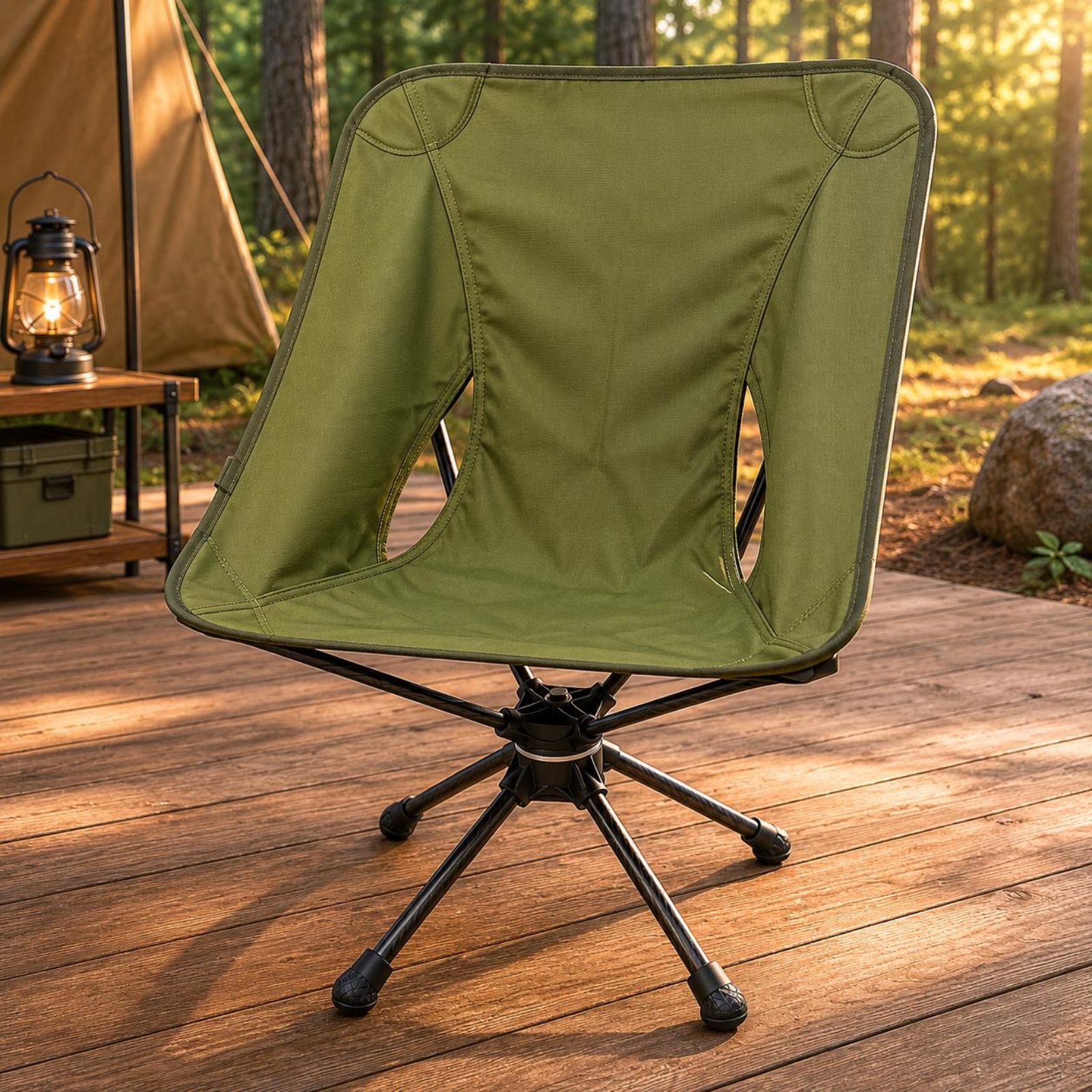 Lightweight Folding Camp Chair - Outdoor Adventure Degree のレビューと価格