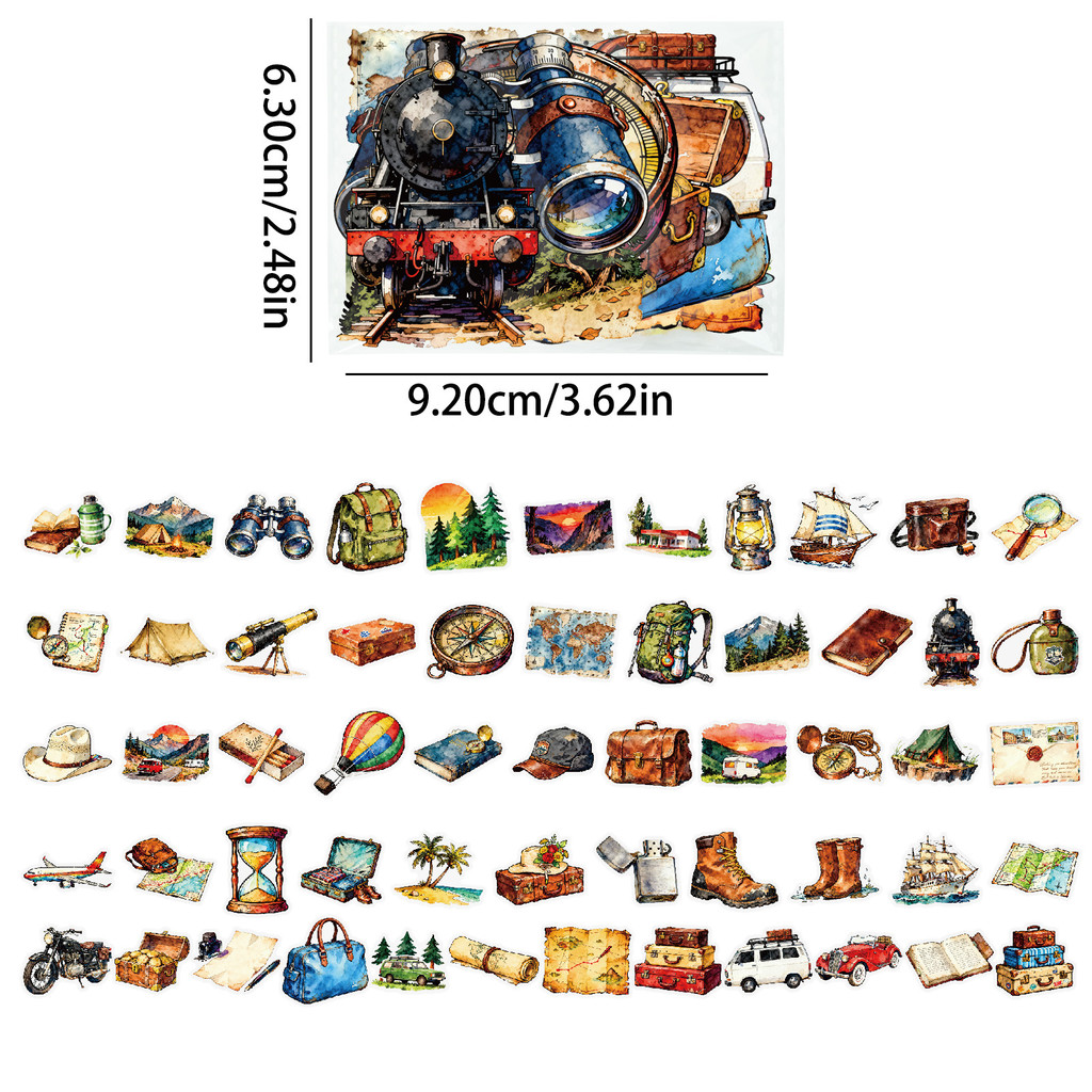 56Pcs Travel Outdoor PET Stick - Outdoor Adventure Stores のレビューと価格