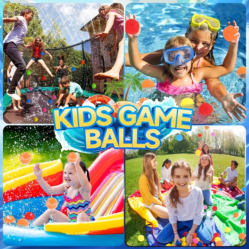 12/30/60Pcs Reusable Water Bal - Outdoor Adventure Game のレビューと価格