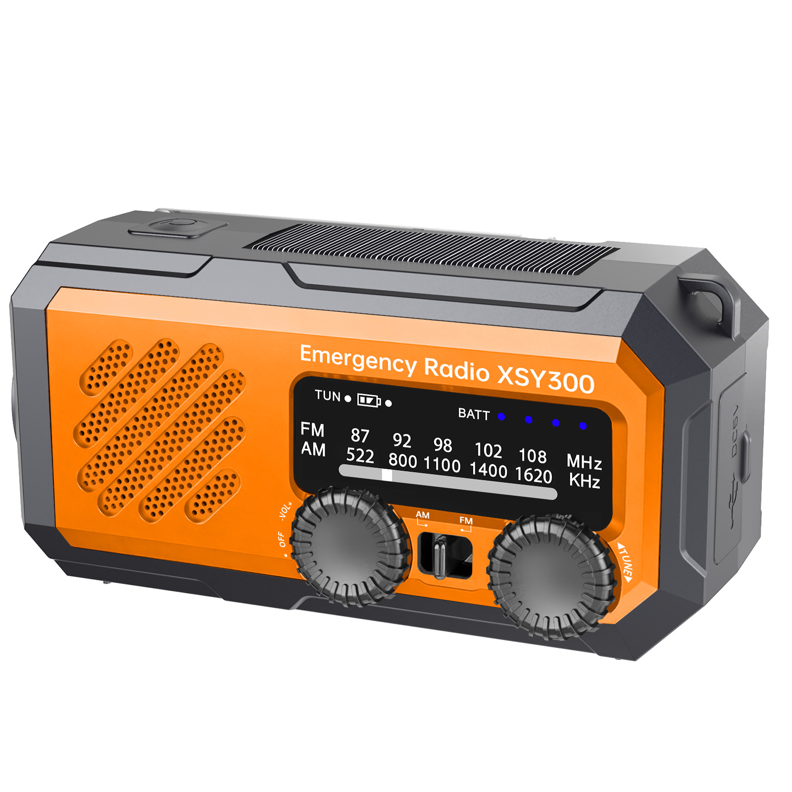 New 2000mAh Emergency Radio So - Emergency Radio Solar のレビューと価格