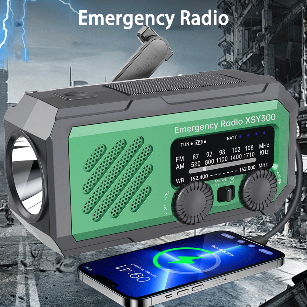 New 2000mAh Emergency Radio So - Emergency Radio Solar のレビューと価格