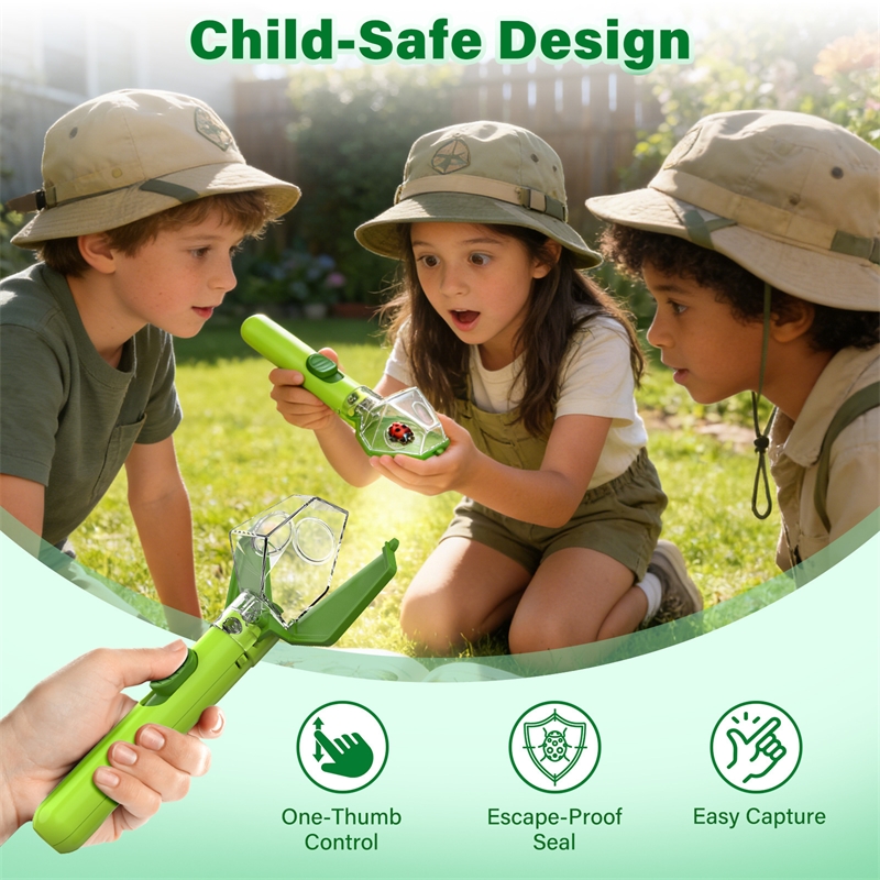 Kids Bug Catcher With 6X Magni - Outdoor Adventure Kit For Boys のレビューと価格